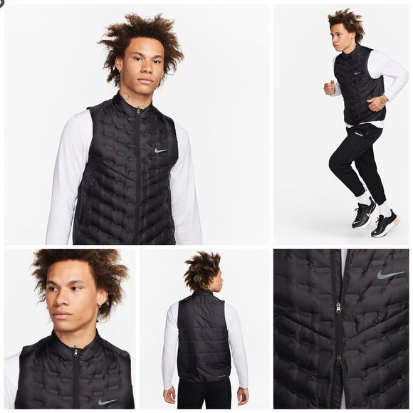 Nike Therma-FIT ADV Repel AeroLoft Down Running Vest - Picture 1 of 15